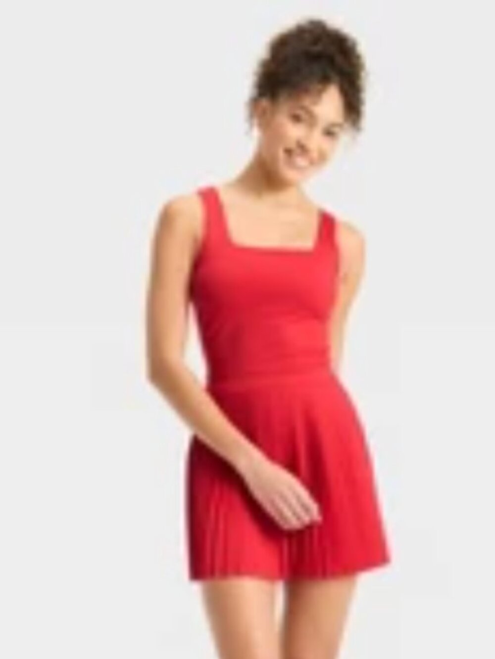 Women's Pleated Active Dress - All In Motion™ (RED)